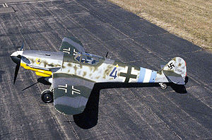 Airplane Pictures - Messerschmitt Bf 109G-10 at the National Museum of the United States Air Force in Dayton, Ohio