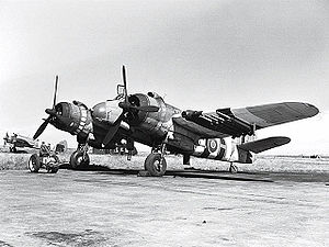 Warbird Picture - Bristol Beaufighter, armed with rockets