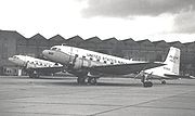 Airplane Pictures - US Navy C-117Ds at Mildenhall UK in 1967
