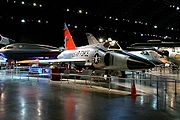 F-102A in the Cold War Gallery of the National Museum of the United States Air Force