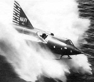 Warbird picture - F2Y Sea Dart (dual-ski configuration)