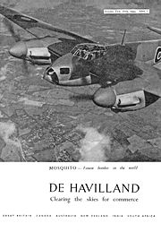 Airplane Pictures - A 1943 advertisement for de Havilland taken from Flight & Aircraft Engineer magazine