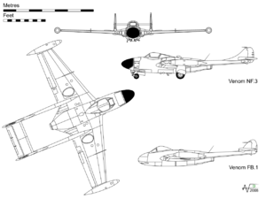 de Havilland Venom Warbird Picture