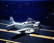 A VAW-11 AD-5W aboard USS Kearsarge, 1958.