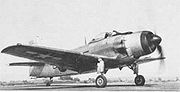The XBT2D-1 in 1945.