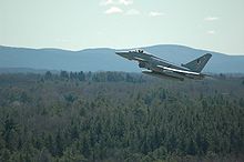 Airplane Picture - A Royal Air Force Eurofighter Typhoon