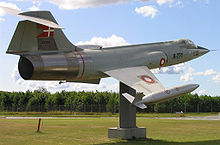 RDAF F-104G at Flyvestation Aalborg, Denmark