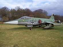 Luftwaffe F-104G at Lasham