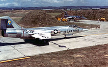 Airplane picture: Lockheed F-104A-20-LO of the 83rd Fighter Interceptor Squadron at Taeyan Air Base, Taiwan, on 15 September 1958, during the Quemoy Crisis