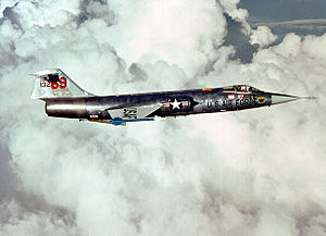 Airplane picture - A Fokker-built, German-owned F-104G in USAF markings in August 1979