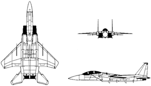 Airplane picture - F-15 Drawing