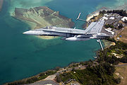 Airplane Pictures - Canadian CF-18A Hornet off the coast of Hawaii. Note the false cockpit painted on the underside of the aircraft, intended to confuse enemy pilots during dogfights