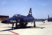 Airplane picture - F-20 "GI1001" carrying its Paris Air Show identity number "340"