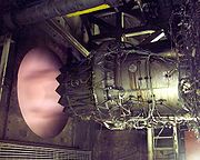 Airplane Pictures - A Pratt and Whitney F135 engine undergoes altitude testing at the Arnold Engineering Development Center.