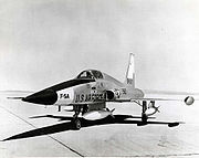 Airplane picture - The Northrop YF-5A (first prototype aircraft)