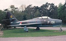 Airplane picture - Royal Netherlands Air Force F-84F