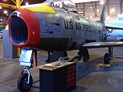 Airplane Pictures - F-86H s/n 53-1308, Restorations, Wings Museum, Denver, CO.