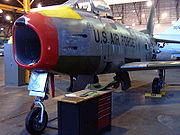 Airplane Pictures - F-86H s/n 53-1308, Restorations, Wings Museum, Denver, CO.