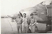 Airplane Pictures - Although 11 Sabres in East Pakistan were disabled by the PAF themselves during the Bangladesh Liberation War to prevent them from being used by the enemy, a few were recovered intact and were flown later by the Bangladesh Air Force. The photo above shows Indian officers standing next to these PAF Sabre jets at Dhaka airport