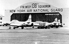 Airplane Picture - F-94B, 138 FIS New York ANG