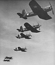 Airplane Pictures - Early F4U-1s of VF-17