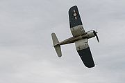 Airplane Pictures - Underside of a Corsair