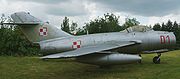 Airplane Pictures - A MiG-15 in Polish markings