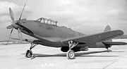 Fisher XP-75 3/4 front view (S/N 43-46950)