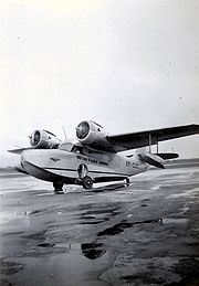 British Guiana Govt. Airways Grumman Goose c. 1955. Piarco Airport, Trinidad.