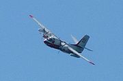 French Sécurité Civile S-2FT Tracker used for fire-fighting duties