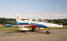 Airplane Picture - A Slovak L-39ZA (1701) in Biele Albatrosy colors at Radom Air Show 2005