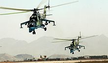 Airplane Picture - Afghan Mi-35