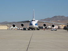 Airplane Picture - A Volga-Dnepr An-124 at Southern California Logistics Airport in Victorville, California