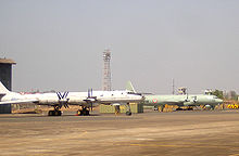 Airplane Picture - Tu-142 of the Indian Navy at Arakkonam Naval Air Station.