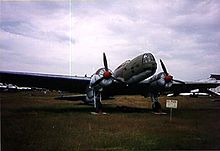 Airplane Picture - DB-3 bomber at Monino museum