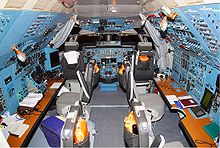 Airplane Picture - Cockpit of a Polet An-124