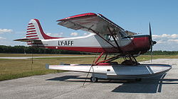 Airplane Picture - Tied down at the Franklin County State Airport, Highgate, VT