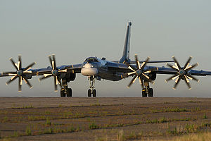 Warbird Picture - Tu-95MS at Engels Air Force Base