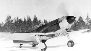 Warbird Picture - A Series 35 LaGG-3 (Finnish markings).