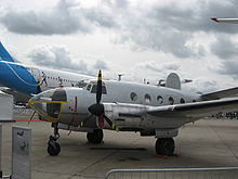 Airplane Picture - Dassault MD 311 Flamant trainer at the Paris Air Show 2007