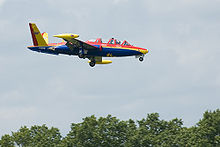 Airplane Picture - Fouga CM-170 Magister at Paris Air Show 2007