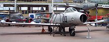 Airplane Picture - MD450 Ouragan at Brussels Air Museum