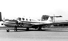 Airplane Picture - The sole MS.760C Paris III six-seat aircraft at the Paris Air Show in June 1967