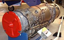 Airplane Picture - The Rolls-Royce Turbomeca Adour Mk 102 turbofan engine.