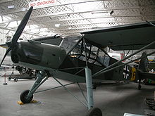 Airplane Picture - Restored Storch in IWM Duxford