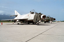 Airplane Picture - Two Super Mystere B.2 aircraft of the Honduran Air Force (1988)