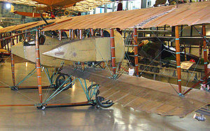 Airplane Picture - Side view of Caudron G.4 in Steven F. Udvar-Hazy Center.