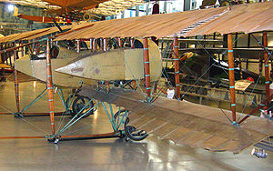 Airplane Picture - Side view of Caudron G.4 in Steven F. Udvar-Hazy Center.