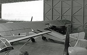 Warbird Picture - Caudron C.109 F-PFLN airworthy at Mitry-Mory airfield near Paris in May 1957