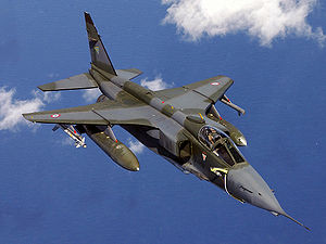 Warbird Picture - A French Air Force Jaguar A during a refuelling mission over the Adriatic Sea, in support of Operation Joint Forge